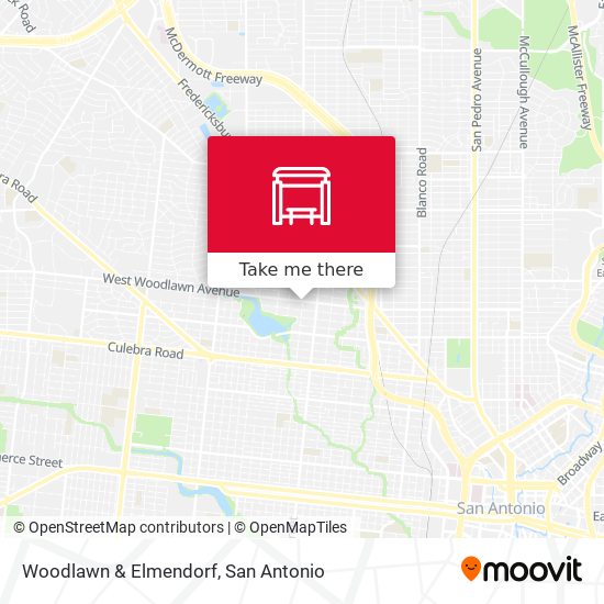 Mapa de Woodlawn & Elmendorf