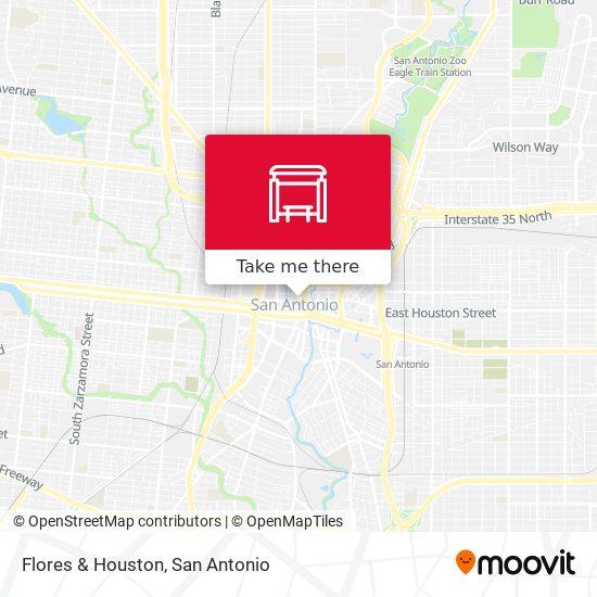 Flores & Houston map