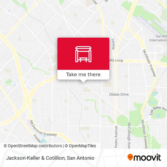 Jackson-Keller & Cotillion map