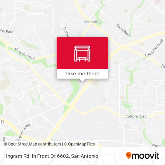 Ingram Rd. In Front Of 6602 map