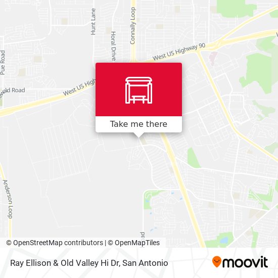 Mapa de Ray Ellison & Old Valley Hi Dr