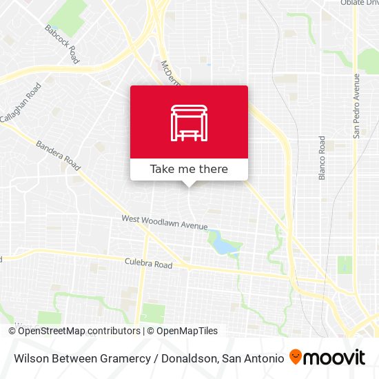 Mapa de Wilson Between Gramercy / Donaldson