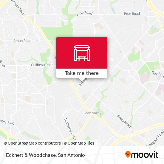 Eckhert & Woodchase map