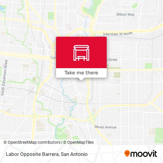 Labor Opposite Barrera map