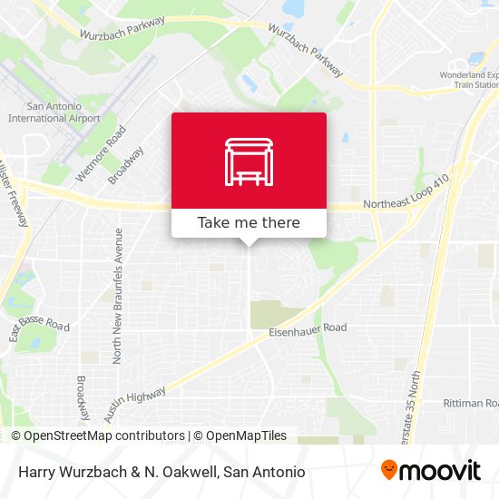 Mapa de Harry Wurzbach & N. Oakwell