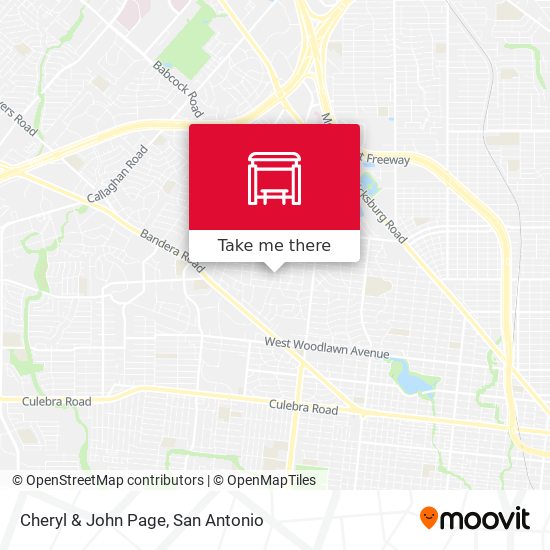Cheryl & John Page map