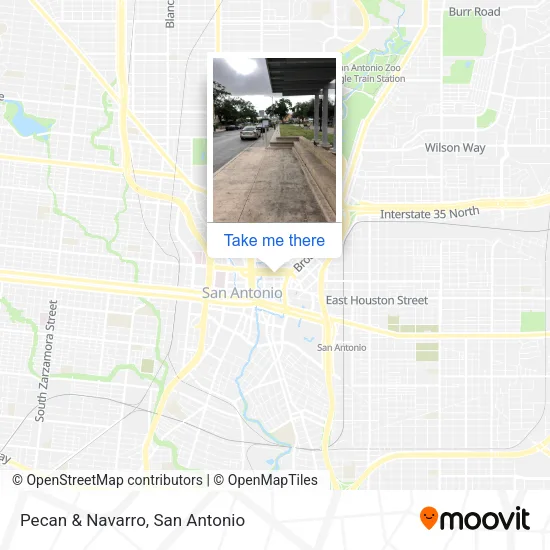 Mapa de Pecan & Navarro