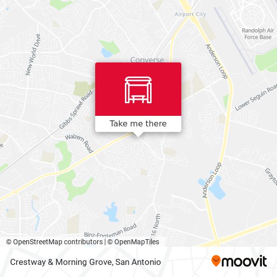 Crestway & Morning Grove map