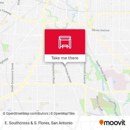 E. Southcross & S. Flores map