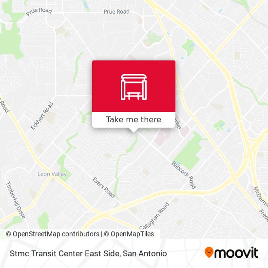 Mapa de Stmc Transit Center East Side