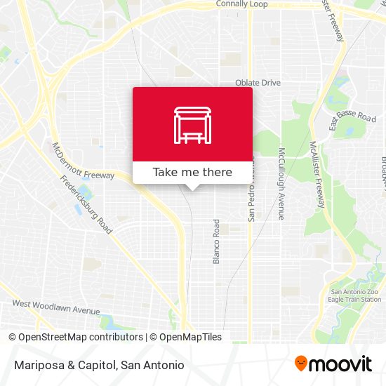 Mapa de Mariposa & Capitol