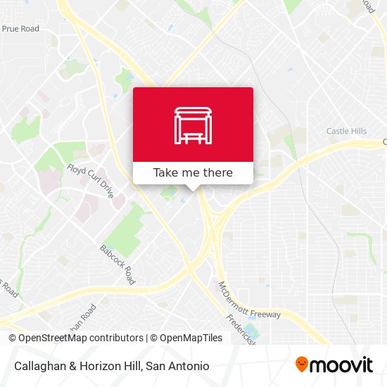 Callaghan & Horizon Hill map