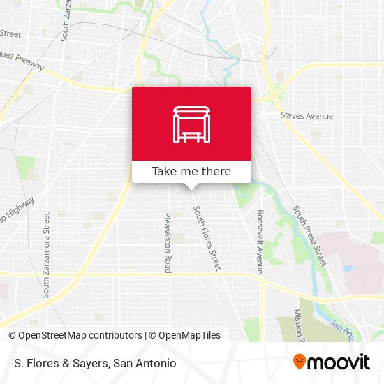 S. Flores & Sayers map