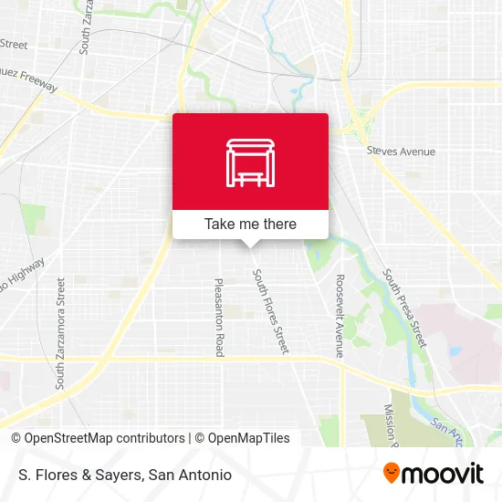 S. Flores & Sayers map