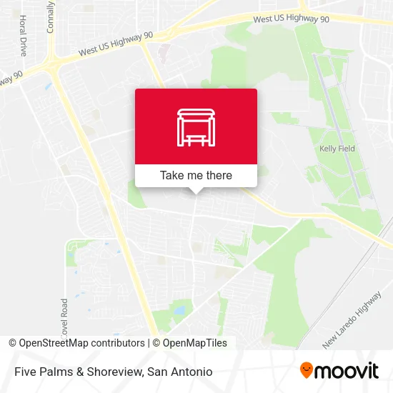 Mapa de Five Palms & Shoreview