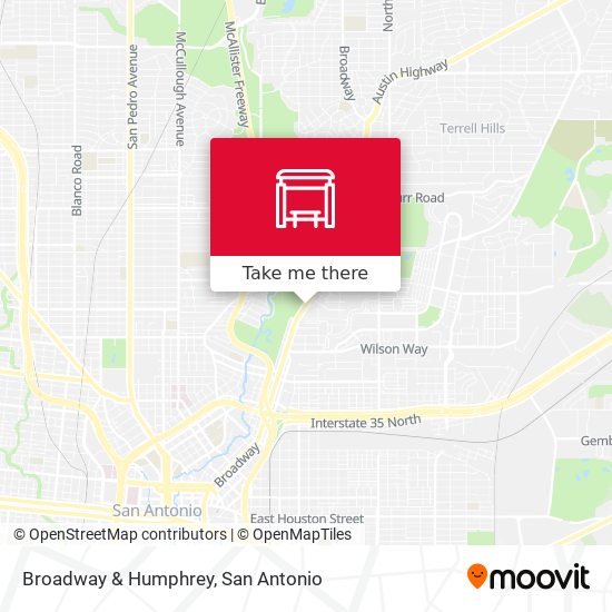 Mapa de Broadway & Humphrey