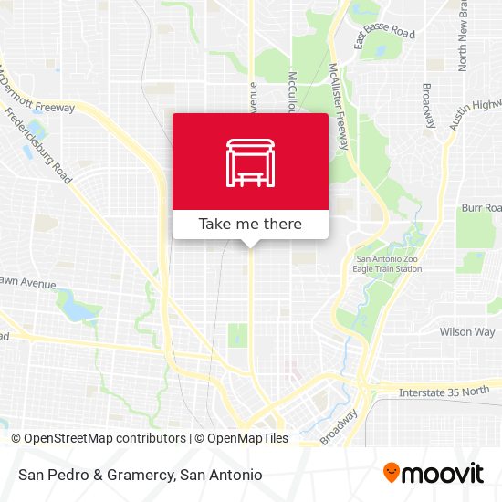 San Pedro & Gramercy map