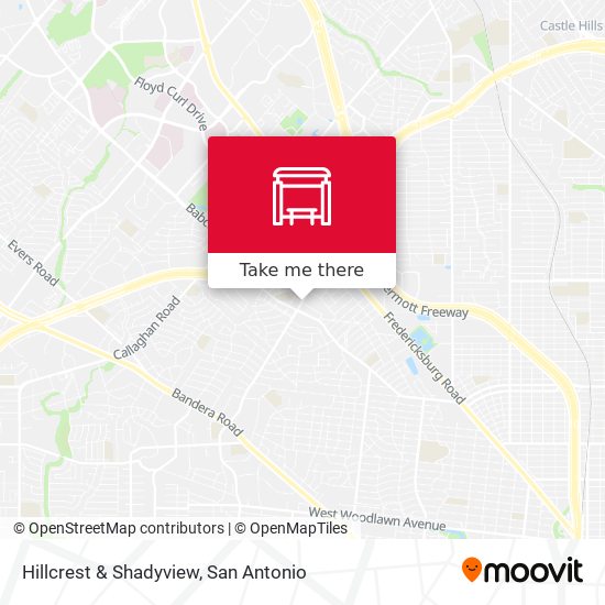 Mapa de Hillcrest & Shadyview