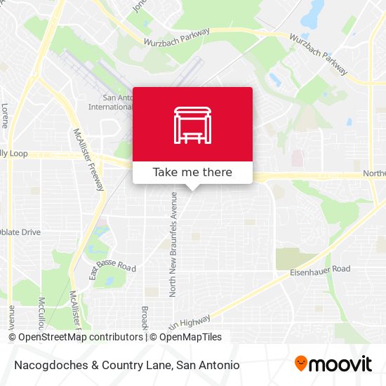 Mapa de Nacogdoches & Country Lane