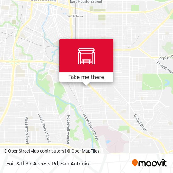 Fair & Ih37 Access Rd map