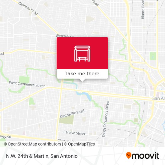 Mapa de N.W. 24th & Martin
