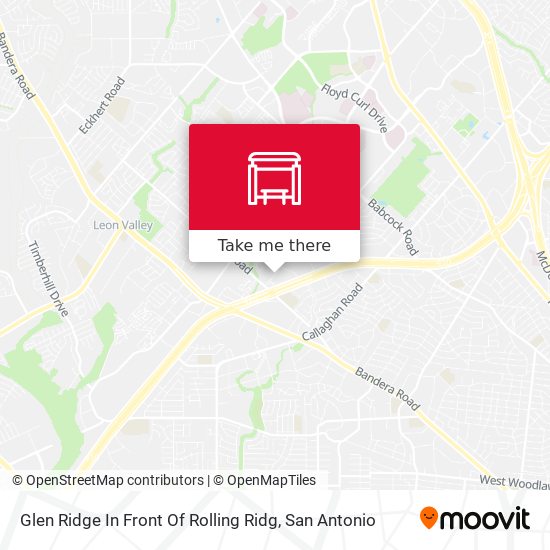 Mapa de Glen Ridge In Front Of Rolling Ridg