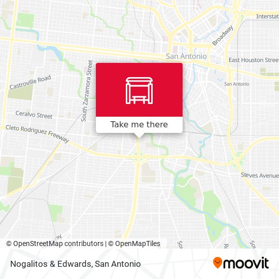 Nogalitos & Edwards map