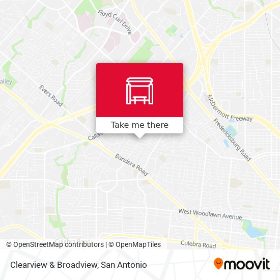 Clearview & Broadview map