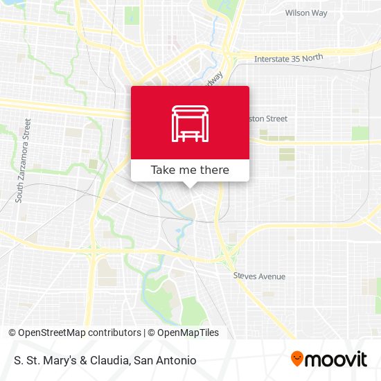 S. St. Mary's & Claudia map