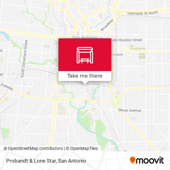 Mapa de Probandt & Lone Star