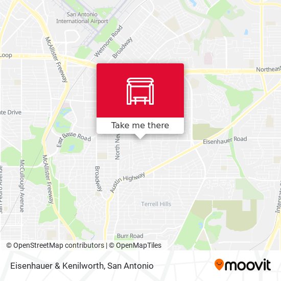 Eisenhauer & Kenilworth map
