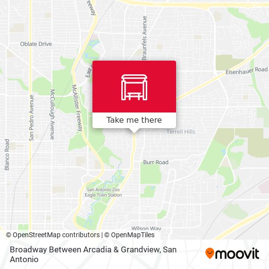 Mapa de Broadway Between Arcadia & Grandview