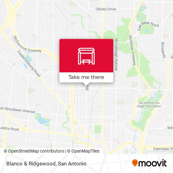 Mapa de Blanco & Ridgewood