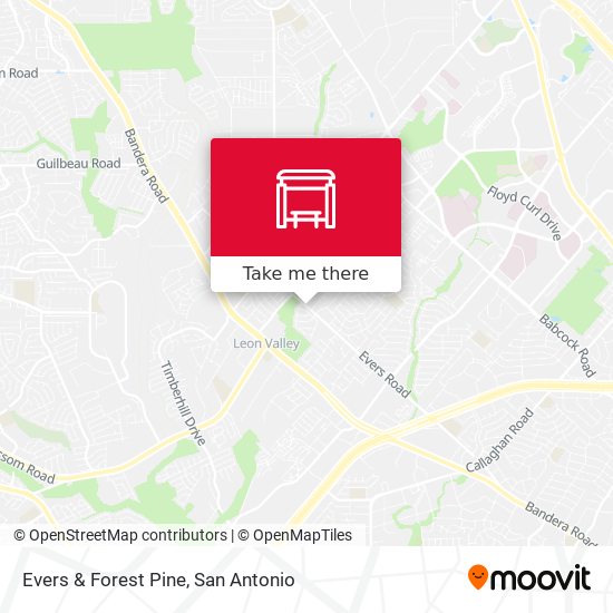 Mapa de Evers & Forest Pine