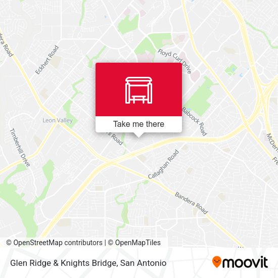 Glen Ridge & Knights Bridge map