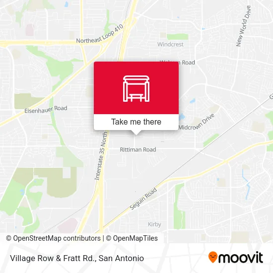 Mapa de Village Row & Fratt Rd.