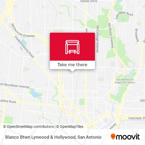 Mapa de Blanco Btwn Lynwood & Hollywood