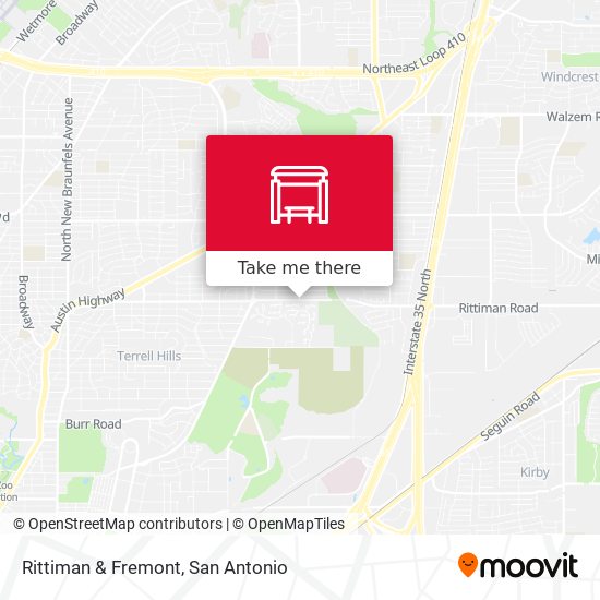 Rittiman & Fremont map