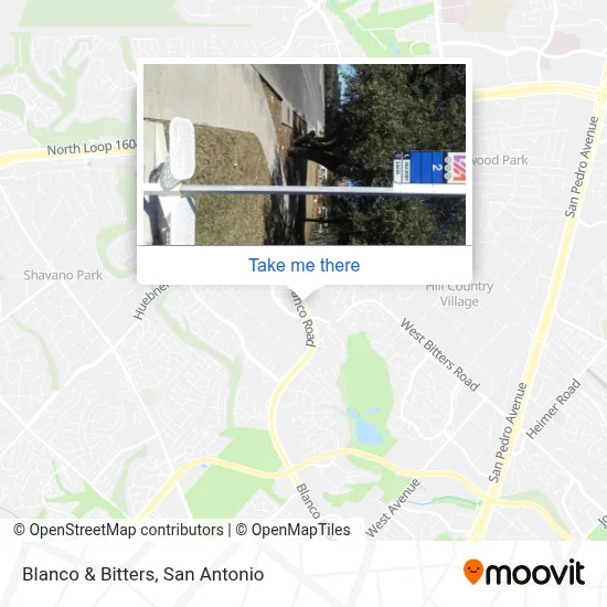 Blanco & Bitters map