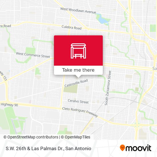 Mapa de S.W. 26th & Las Palmas Dr.