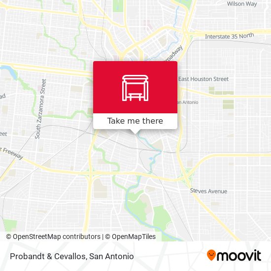 Mapa de Probandt & Cevallos