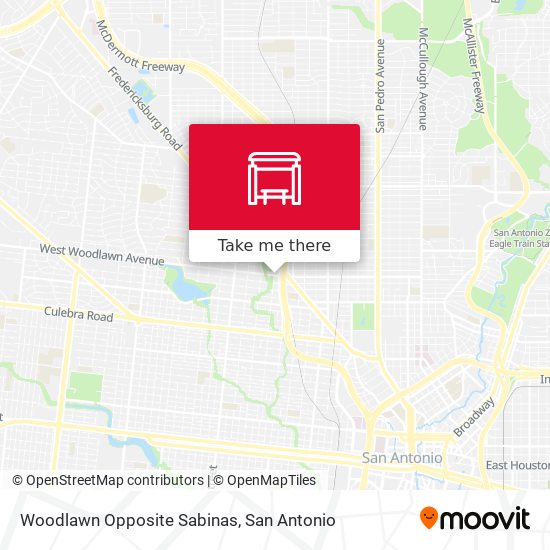 Mapa de Woodlawn Opposite Sabinas