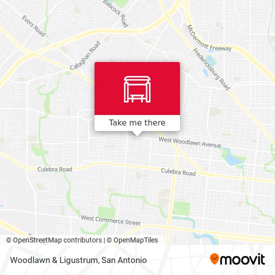 Mapa de Woodlawn & Ligustrum