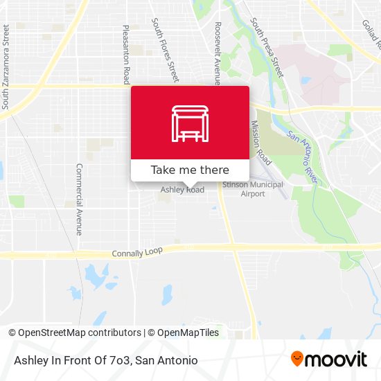 Mapa de Ashley In Front Of 7o3