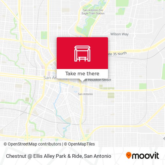 Chestnut @ Ellis Alley Park & Ride map