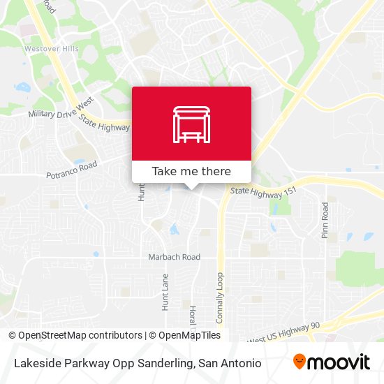 Mapa de Lakeside Parkway Opp  Sanderling
