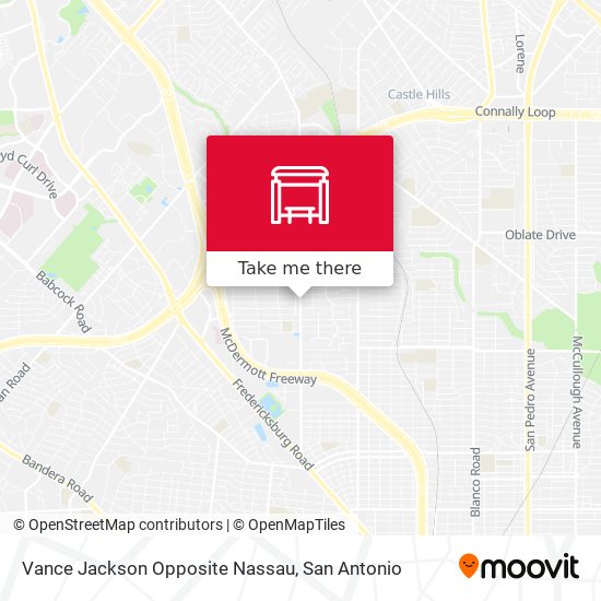 Vance Jackson Opposite Nassau map