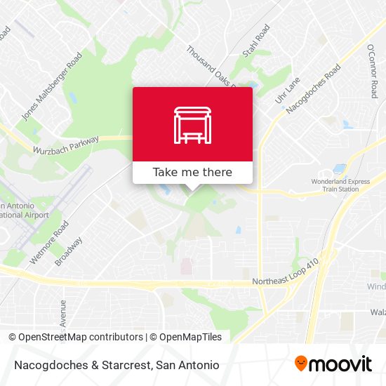 Mapa de Nacogdoches & Starcrest