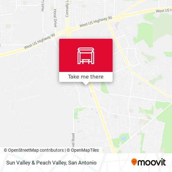 Mapa de Sun Valley & Peach Valley