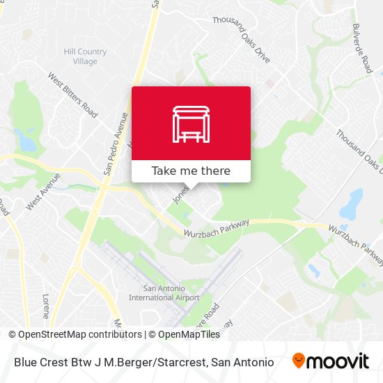 Blue Crest Btw J M.Berger / Starcrest map